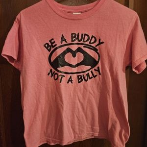 Kids Pink Shirt Day tshirt sz M